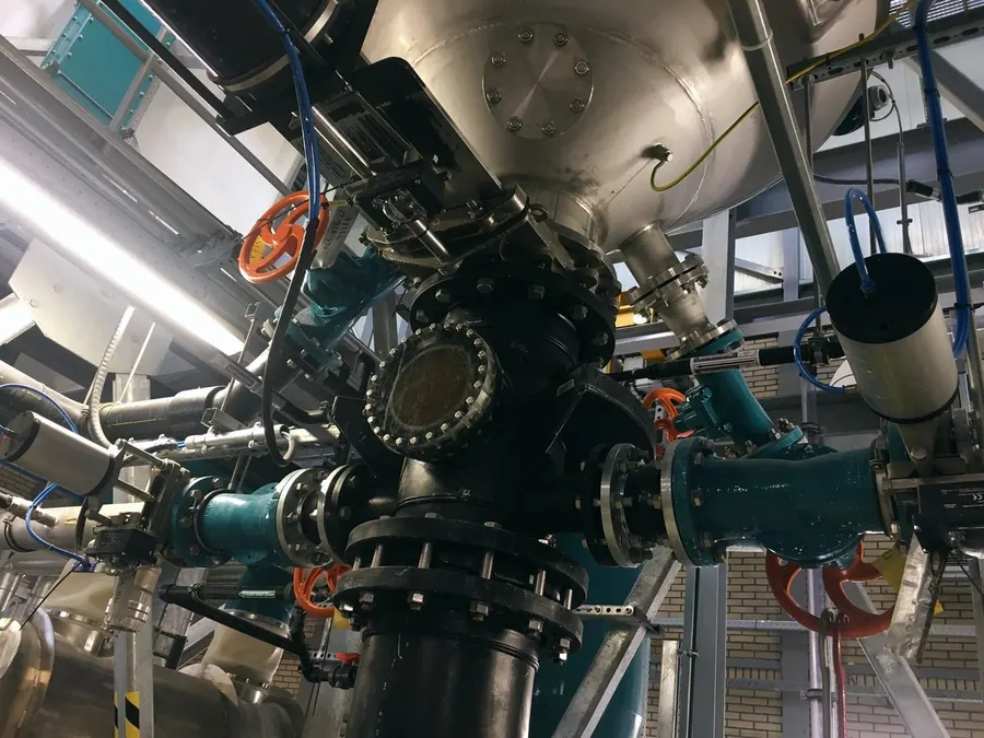 Equipment in a nutrient recovery plant
